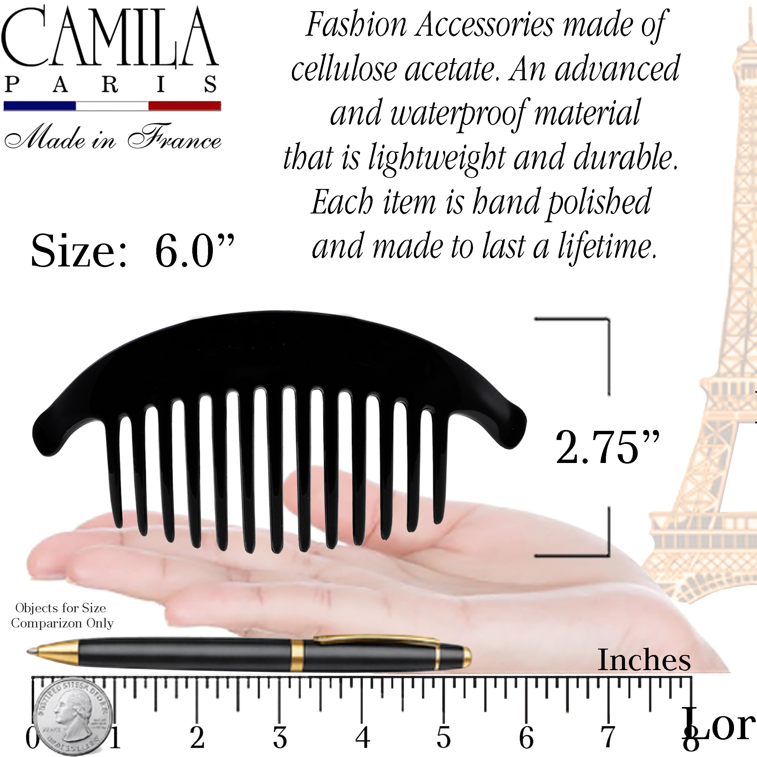 Camila Paris CP2941 hair accessories for thick hair styling