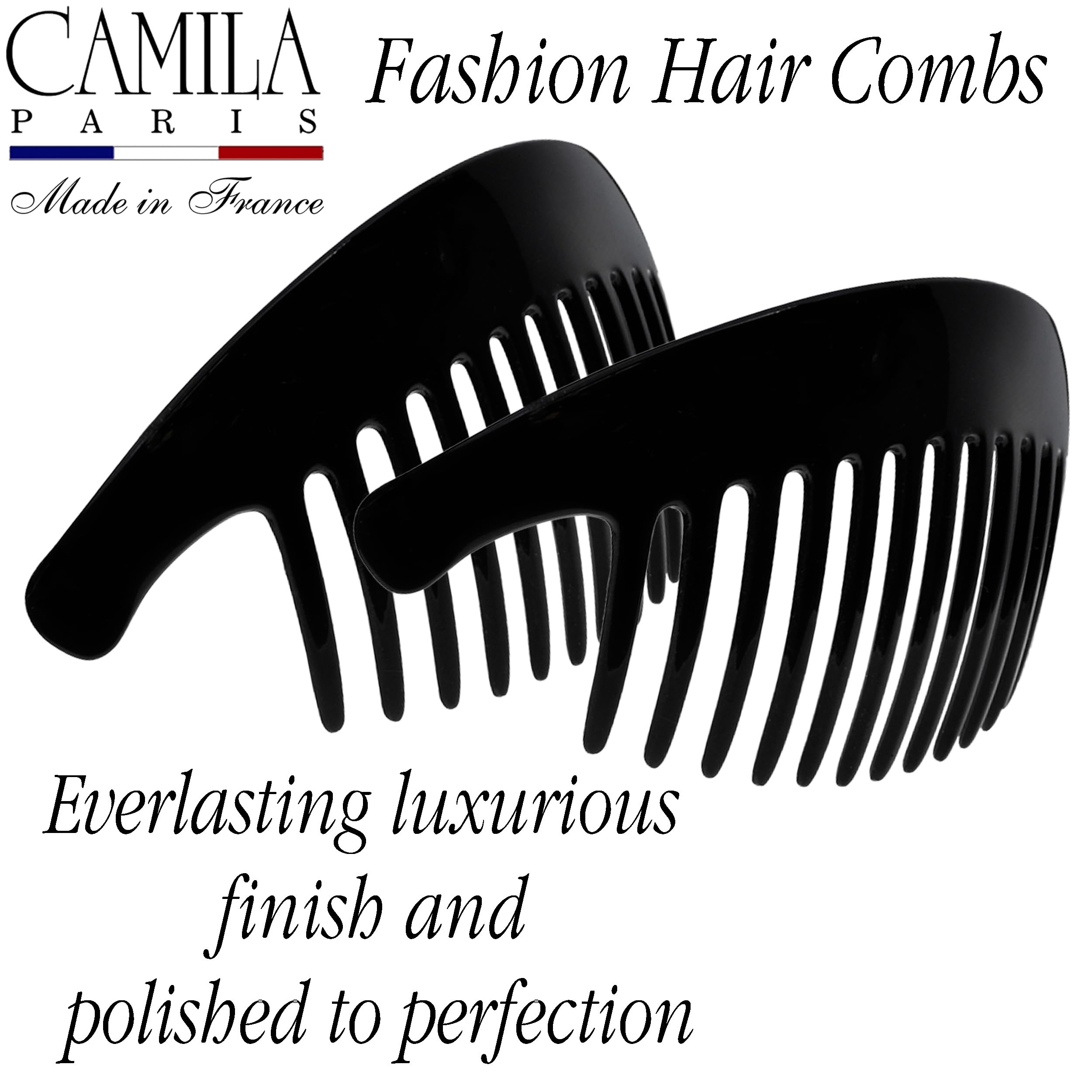 Camila Paris luxury cellulose acetate hair clips