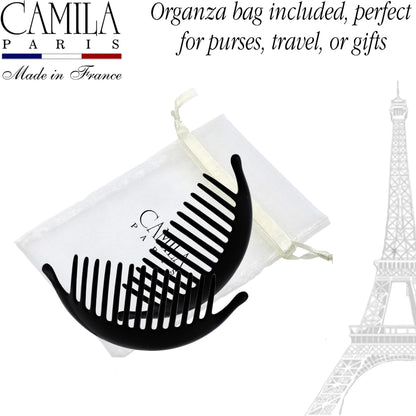 Authentic French made hair side combs for updos