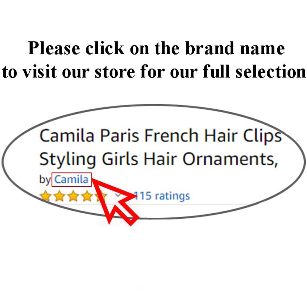 Camila Paris CP2941 beige pearl hair accessory packaging