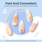 Professional nail art stamper kit for gel polish application