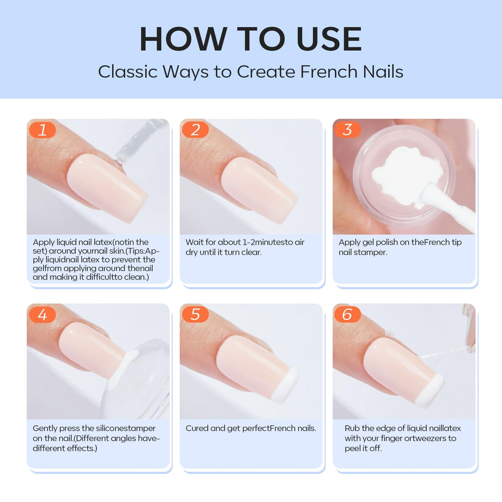Precision nail design tool for home manicures