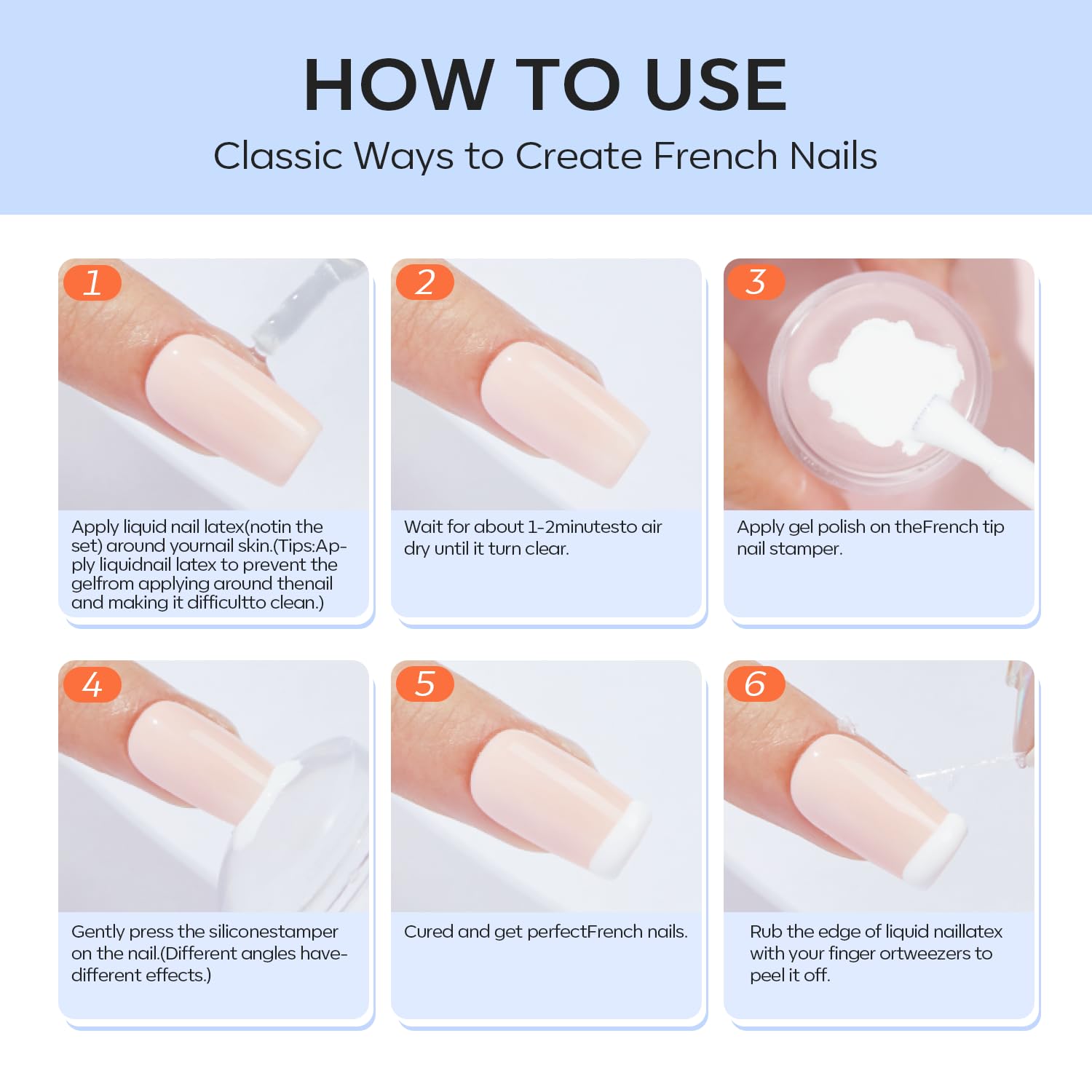 Precision nail design tool for home manicures