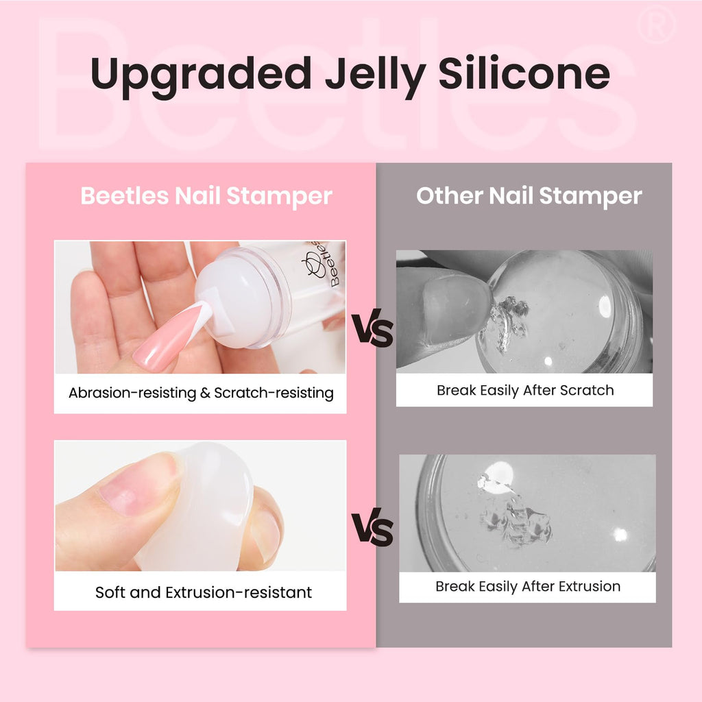 DIY French manicure kit with replacement heads