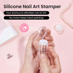 Professional nail stamping tools for home salon
