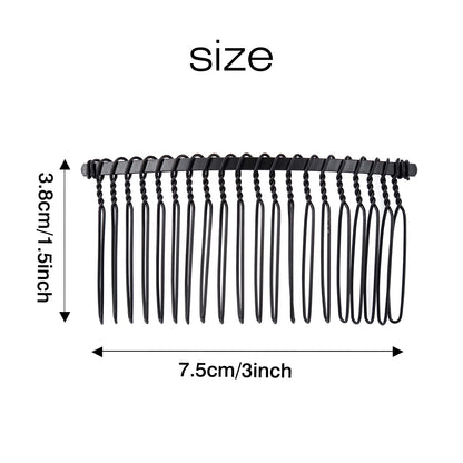 Cinaci 30 piece premium hair styling combs packaged for women girls and brides