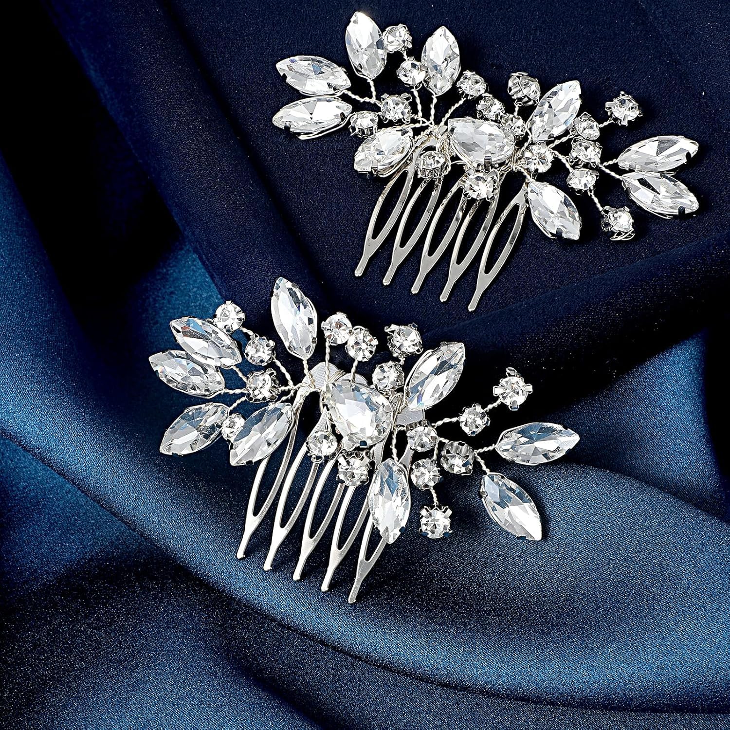 Elegant bridal hair accessories styled in a formal wedding updo hairstyle