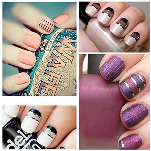 Professional nail art accessory kit for geometric designs