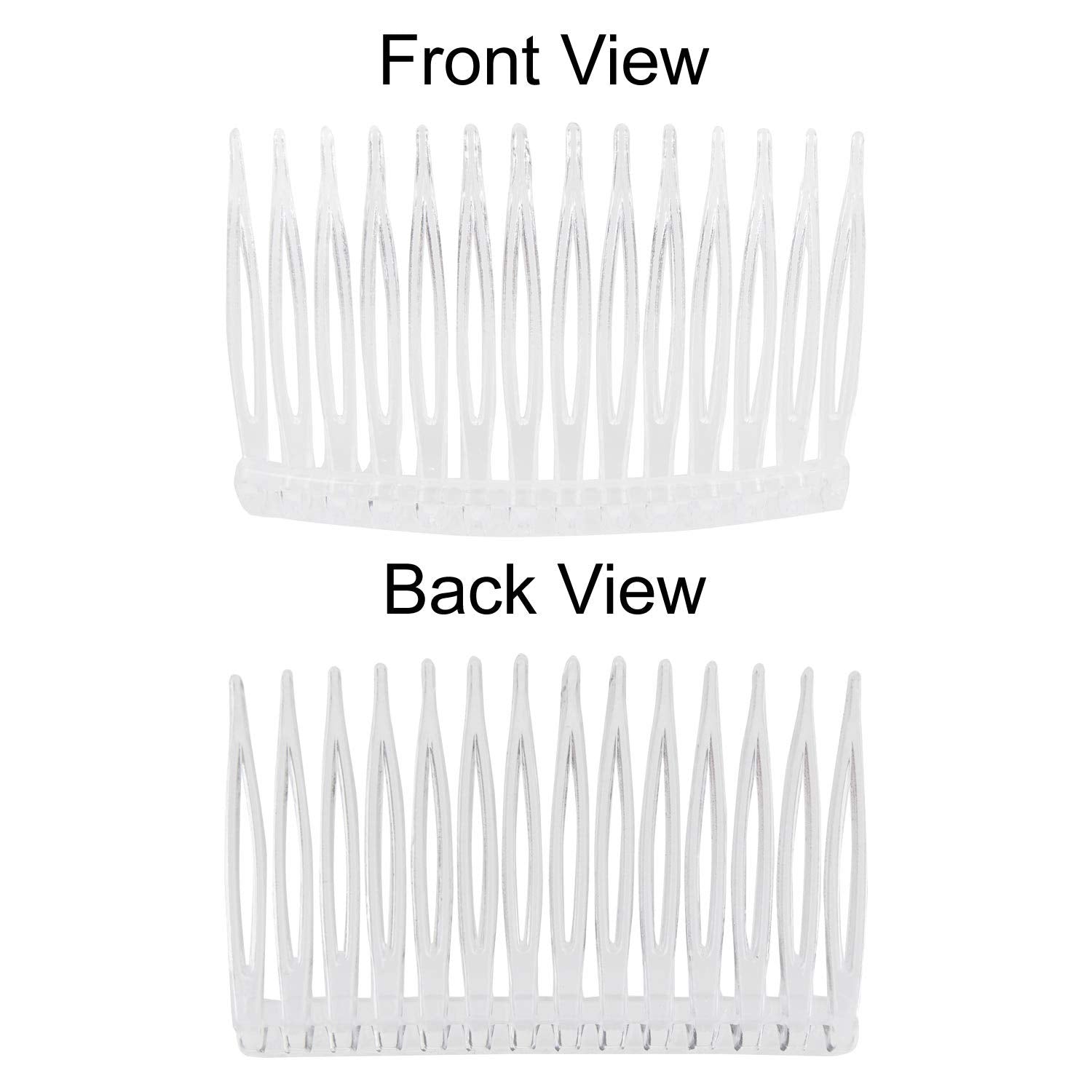 DIY decorative hair accessories using Lawie side combs