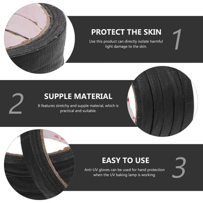 Professional nail art tape for cuticle protection