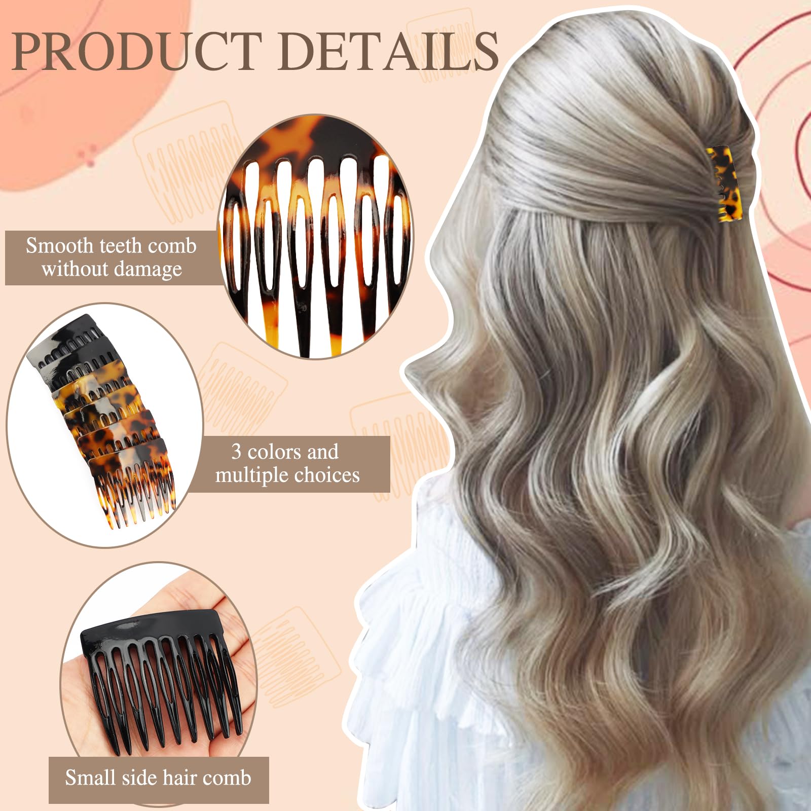 Authentic Caravan hair accessories showcasing the anti slip contour design for twists