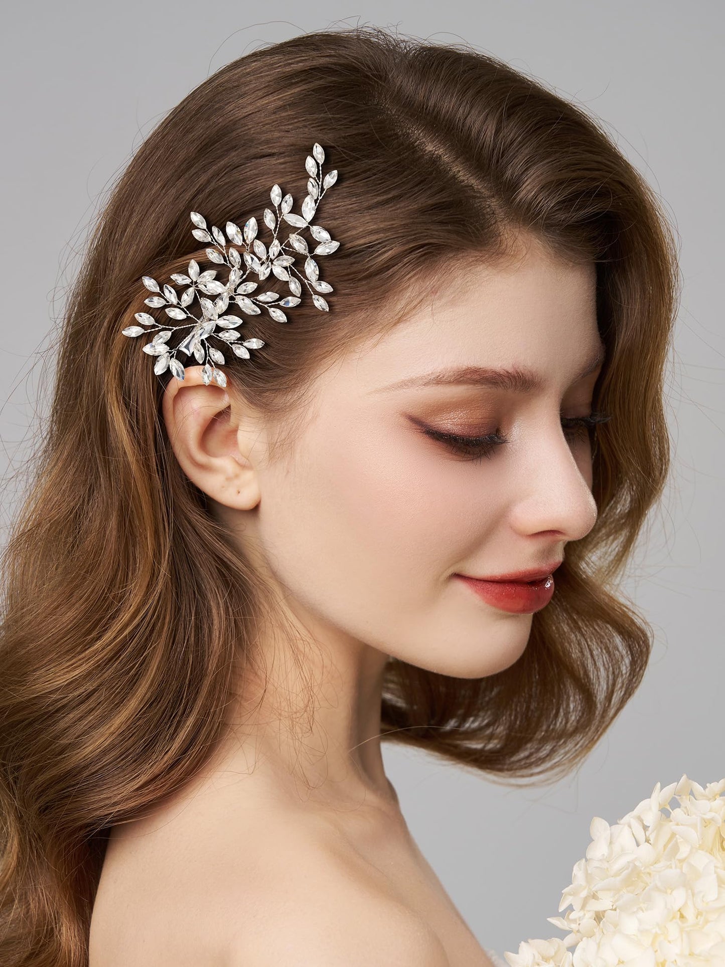 Premium USA imported bridesmaid hair accessory for wedding events and formal proms