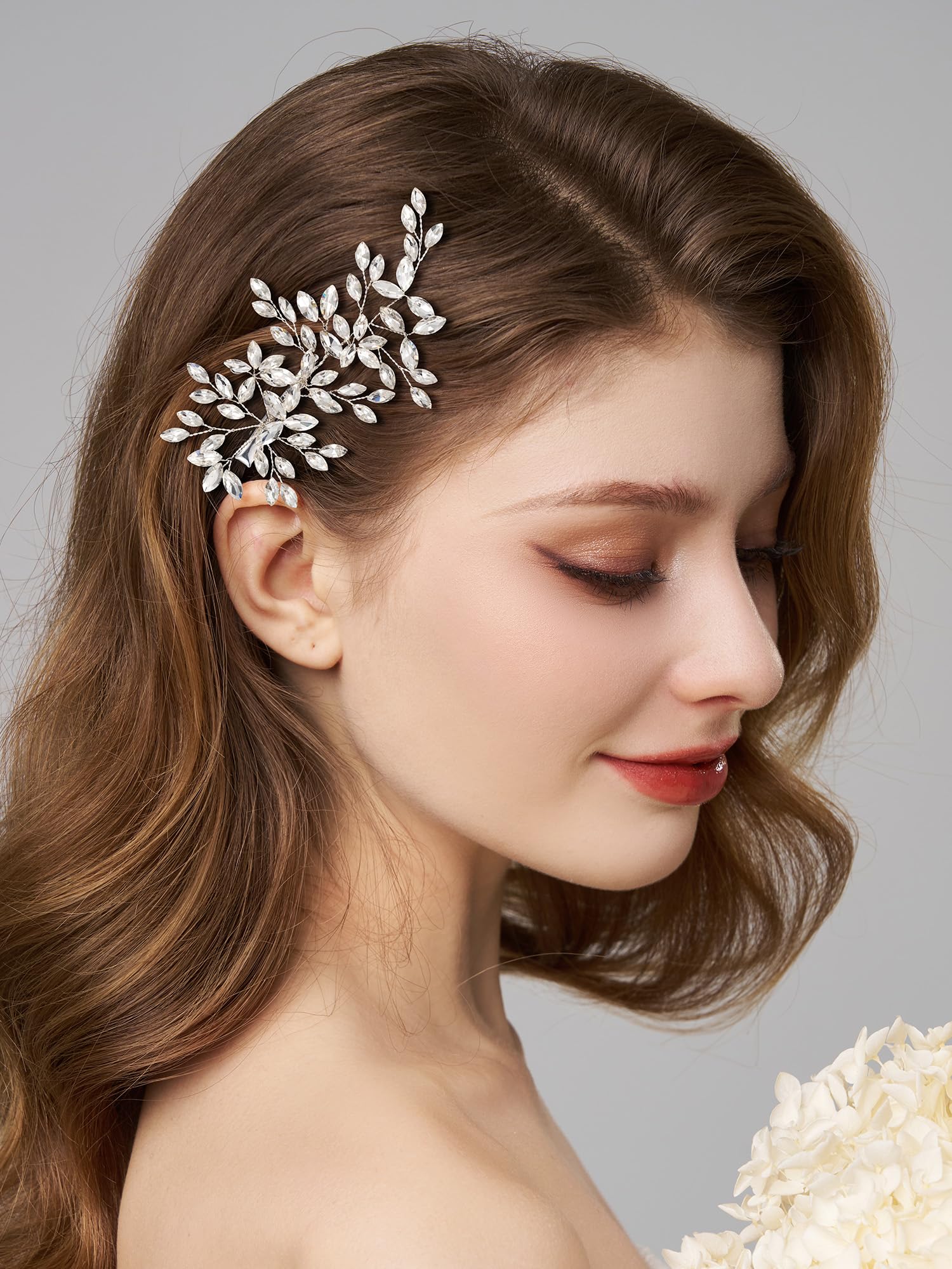 Premium USA imported bridesmaid hair accessory for wedding events and formal proms