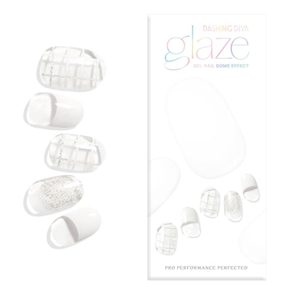 Dashing Diva Glaze Delight nail strips packaging details