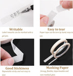 Mioblet Molilon nail tape rolls side angle view