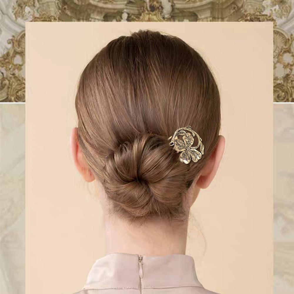 Eight piece set of vintage bridal hair accessories displayed against a clean background