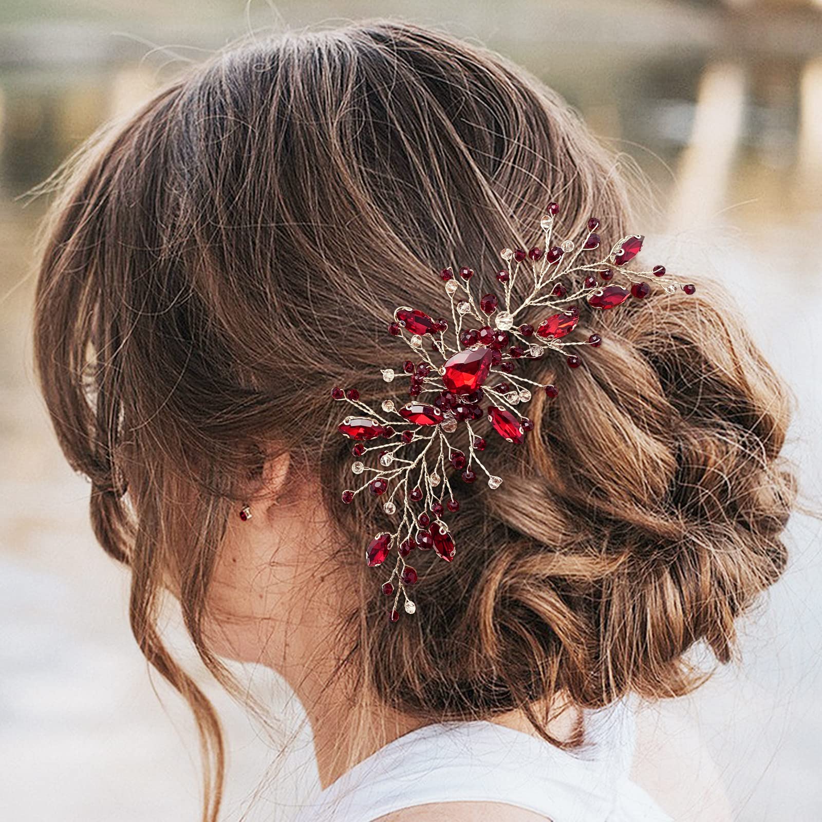 BETITETO premium imported wedding hair jewelry packaging and product contents