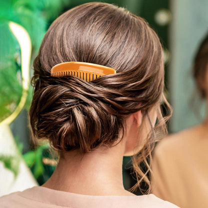 Assorted colors of BTYMS hair side combs black clear amber