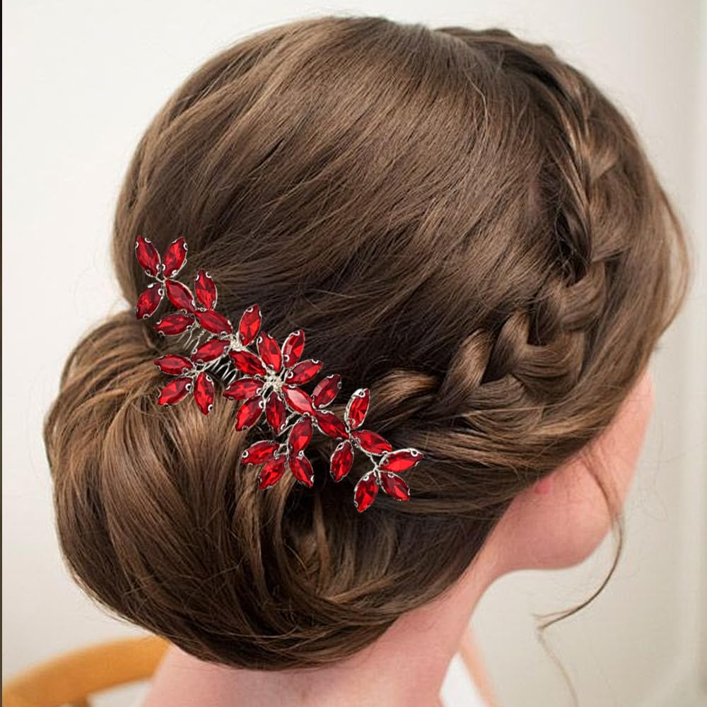 Premium imported wedding hair comb for bridesmaids and prom party photography styling