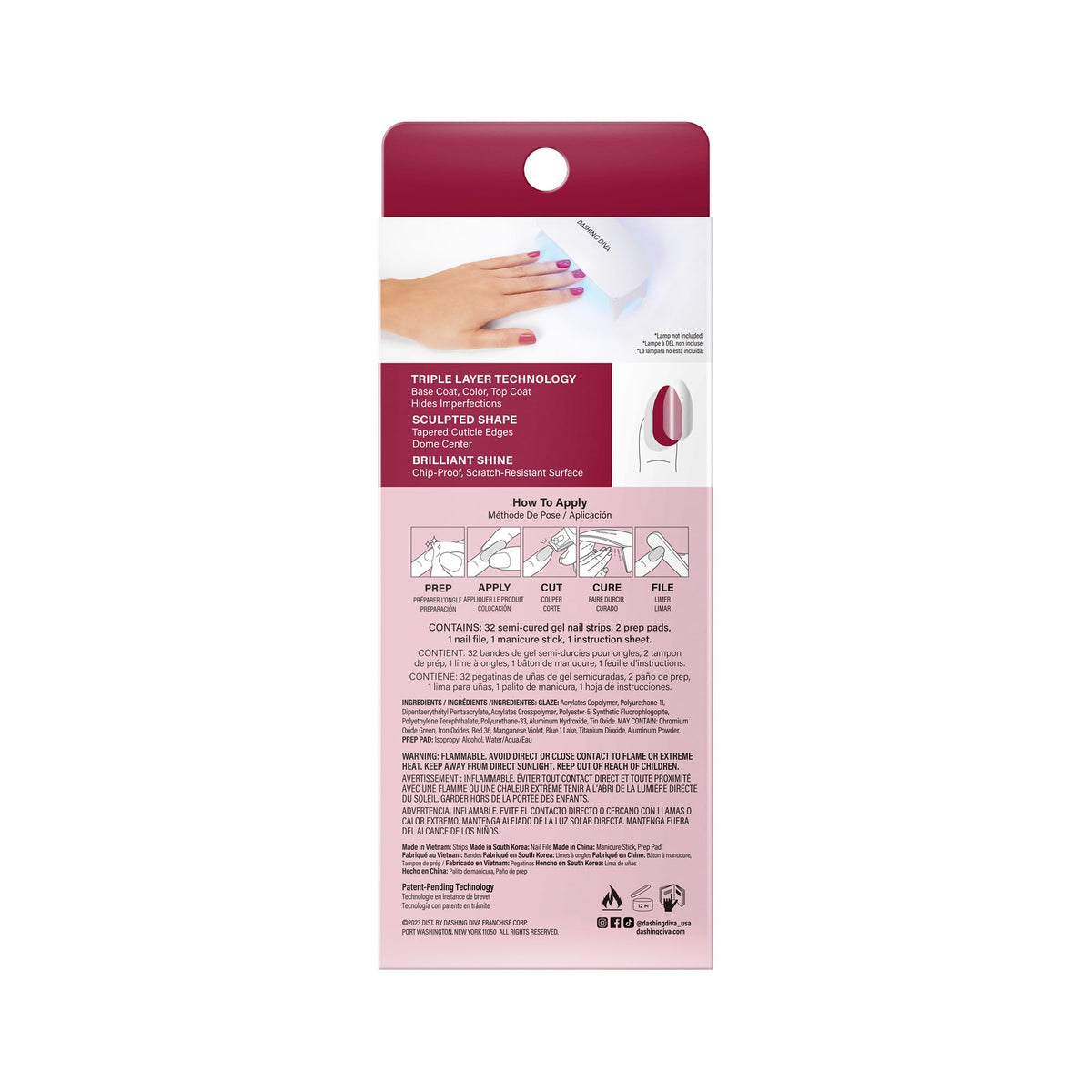 Dashing Diva InnoHHustle adhesive masking tape texture angle