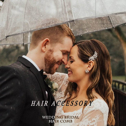 Foyte premium imported bridal hair jewelry packaging and product contents view