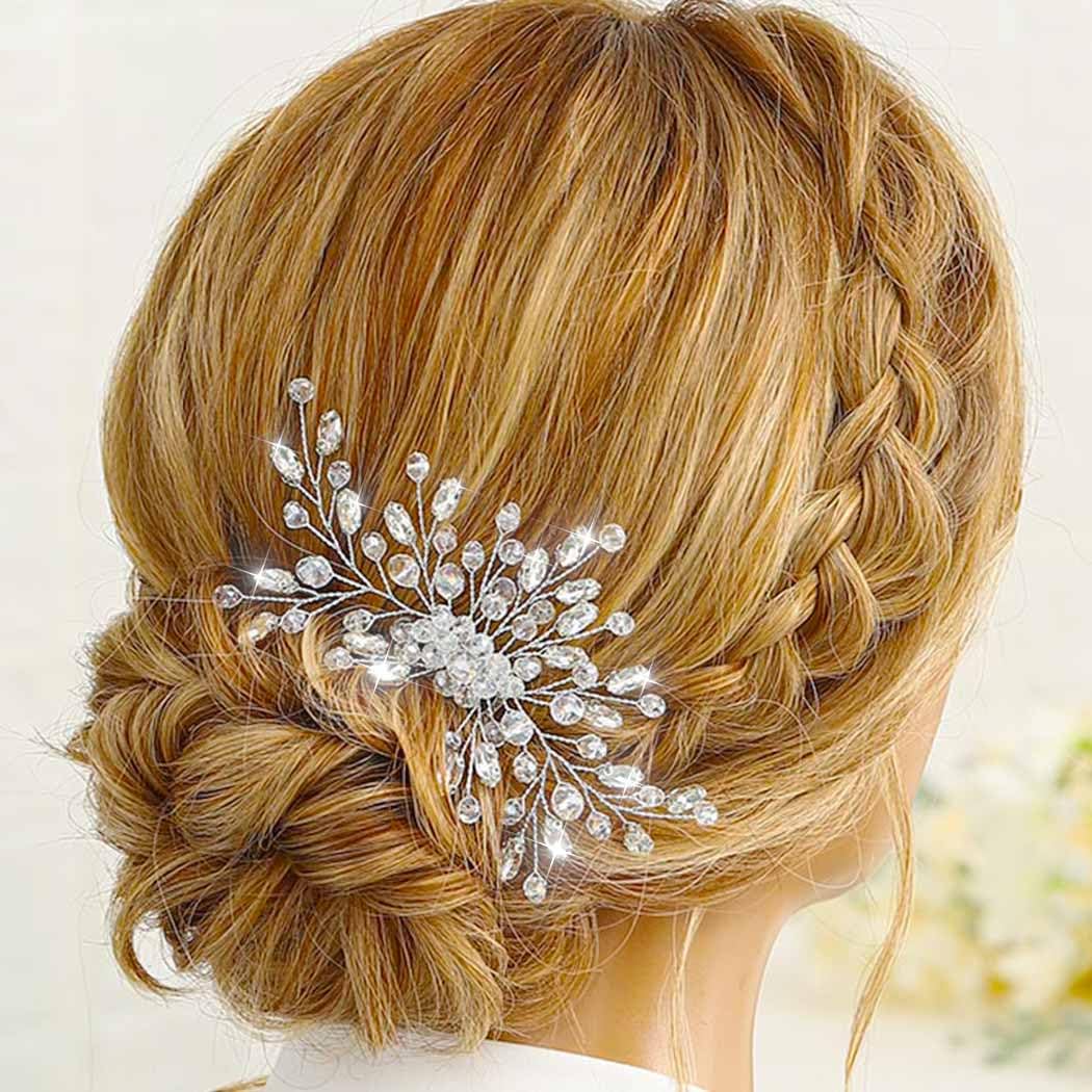 Easedaily wedding hair piece showing high quality alloy construction