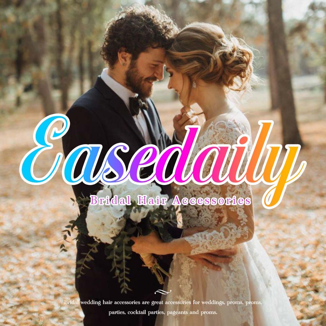 Easedaily wedding hair accessory for bridesmaids and formal events