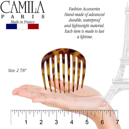 Tokyo tortoise shell side comb for French twist