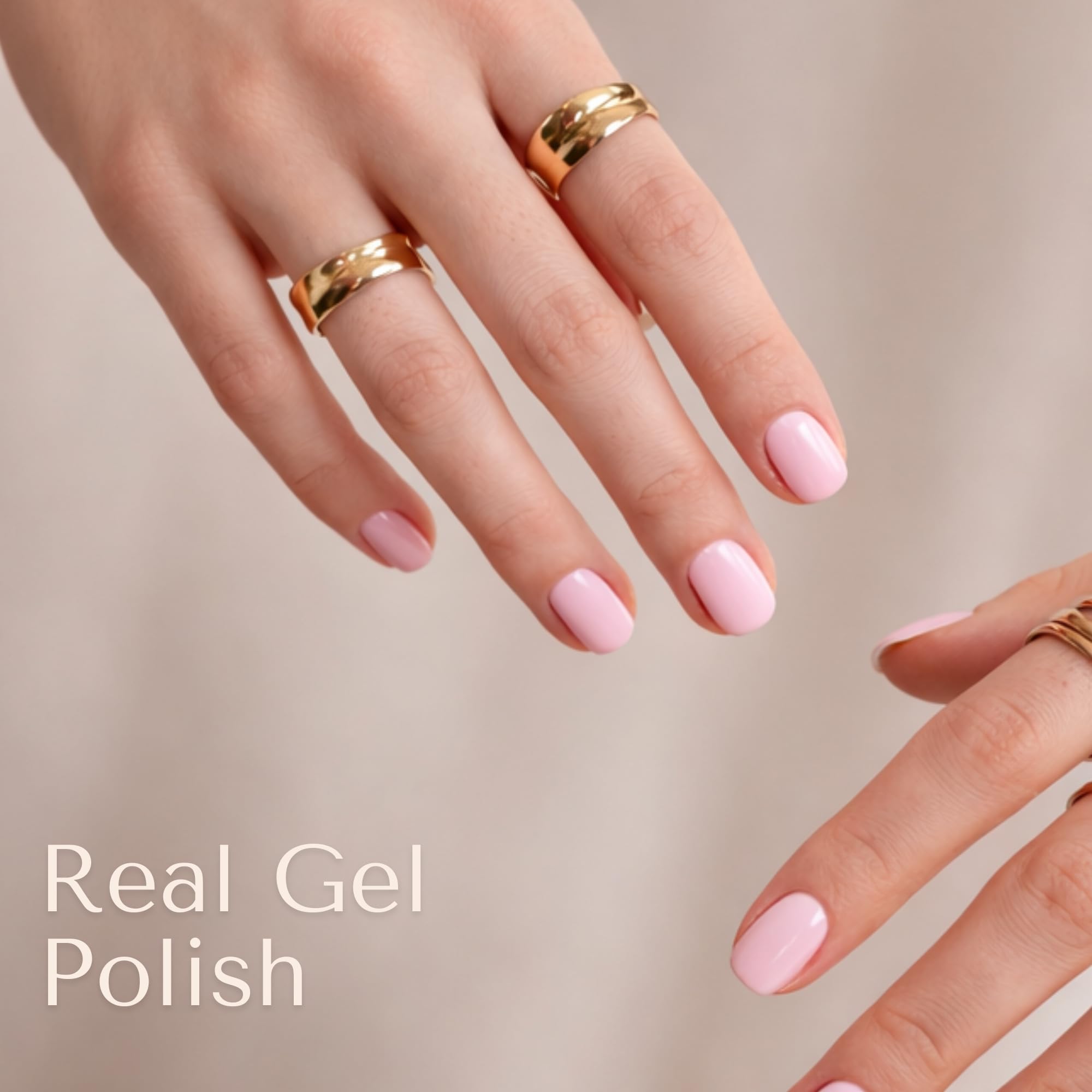 The thirty count sheet of Ami Amour gel nail wraps demonstrating various sizes for precision fitting.