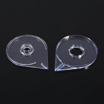 Handheld nail striping tape case holder for precision manicure