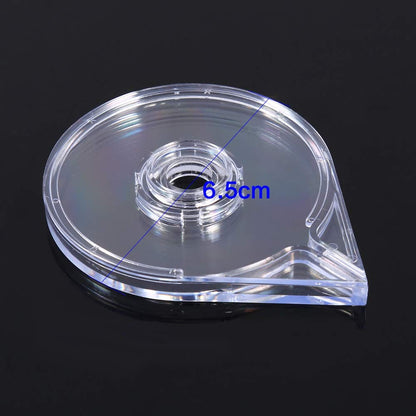 Durable nail art striping tape holder case for thin tape lines