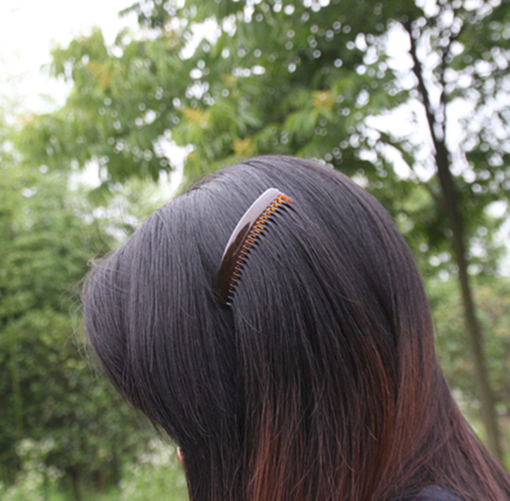 Side profile of Yeshan plastic hair pin clip
