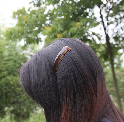 Side profile of Yeshan plastic hair pin clip