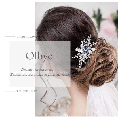 Back view of the secure hair comb attachment