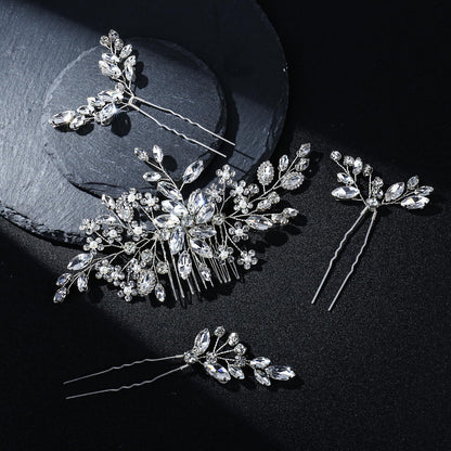 IRYCSSCE silver floral wedding hair ornaments style option for traditional bridal hairstyles