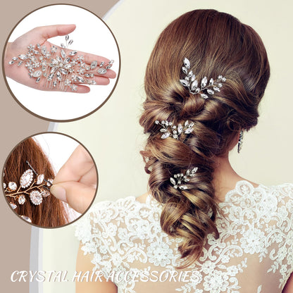 Authentic IRYCSSCE bridal headpiece packaging detailing the complete four piece luxury set