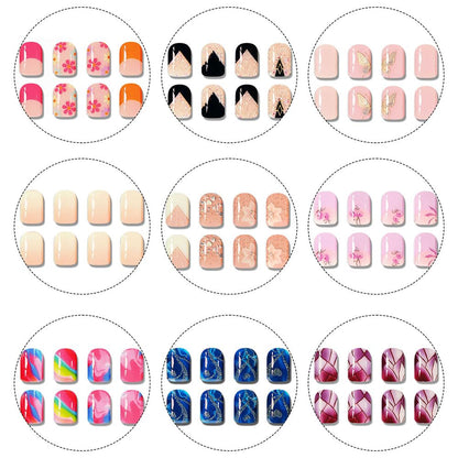 Waterproof testing of long lasting semi cured gel nail wraps with water droplets.