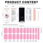NAILOG ultraviolet LED lamp curing process for gel nails