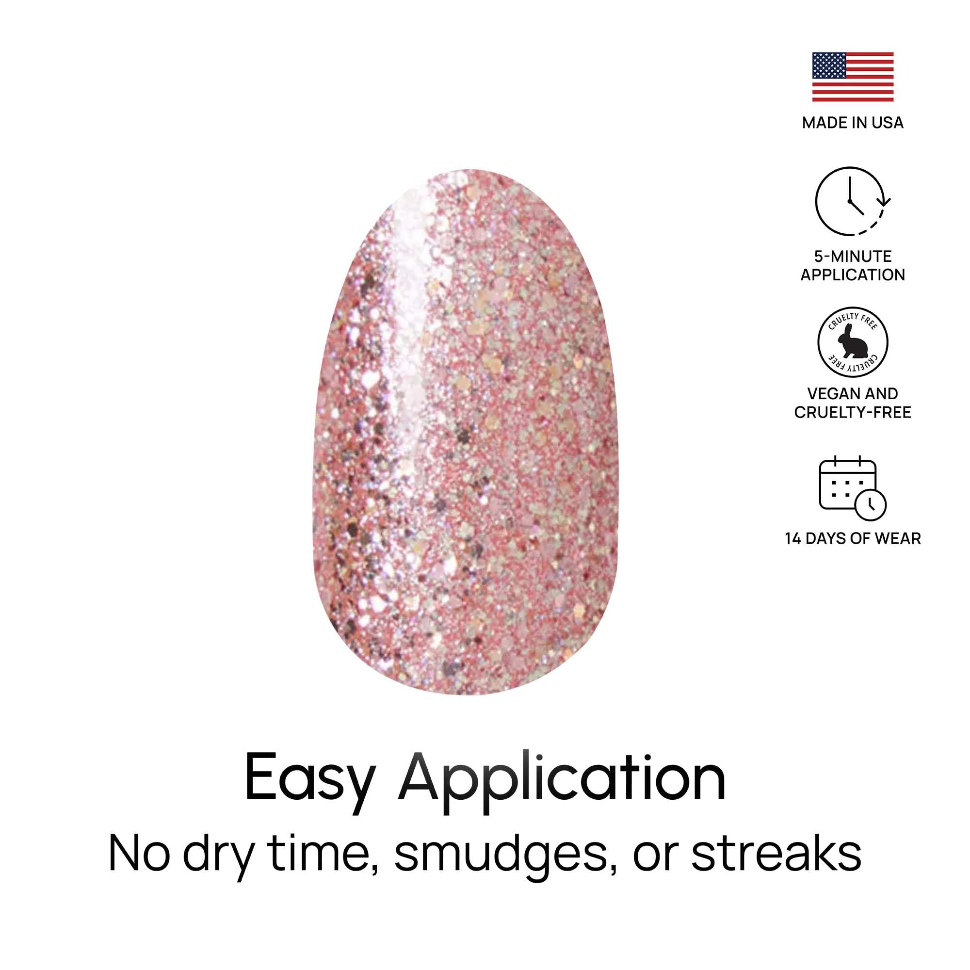 Color Street nail strips packaging detail and branding