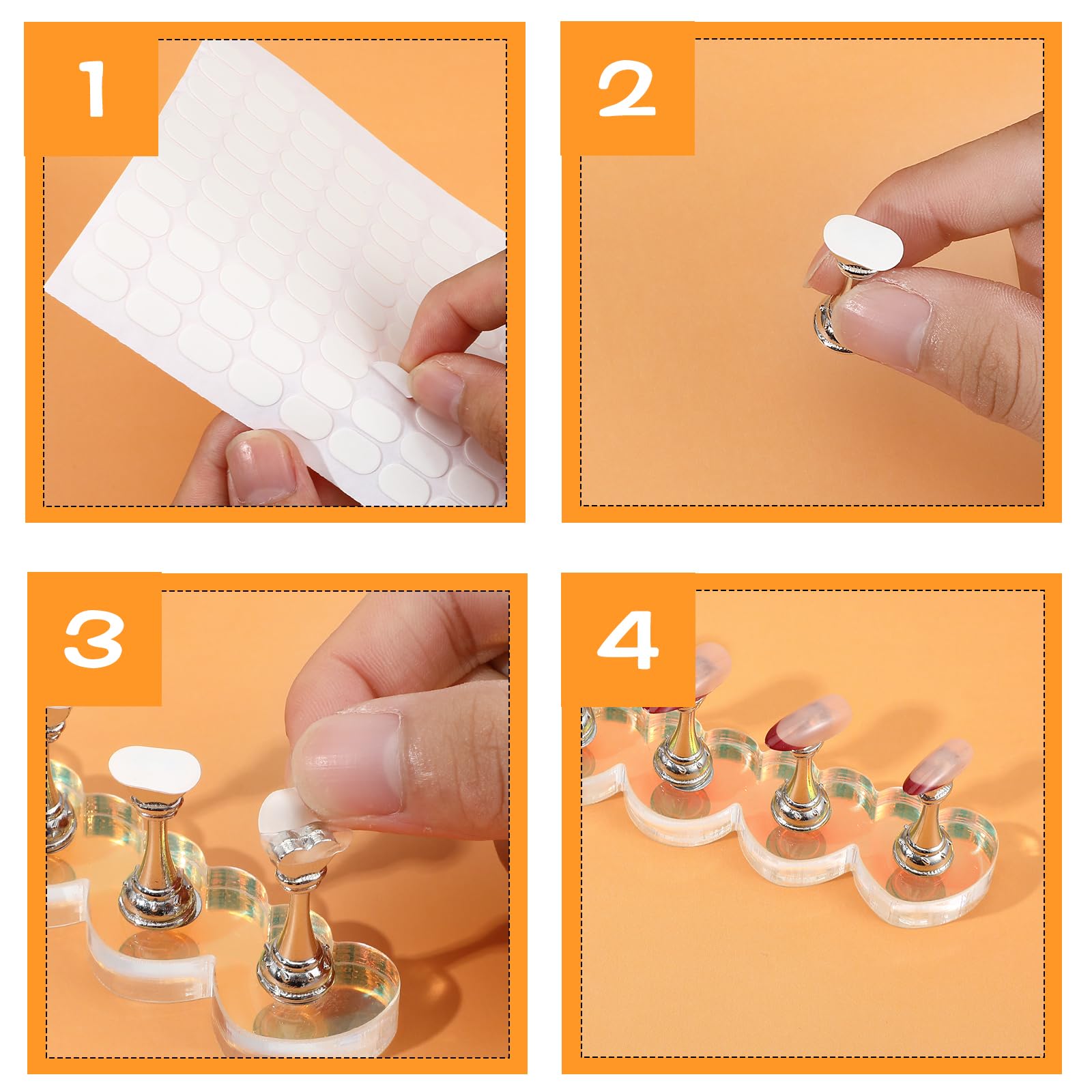 Full spreadsheet layout of the 1200 pieces bulk pack of double sided mounting putty.