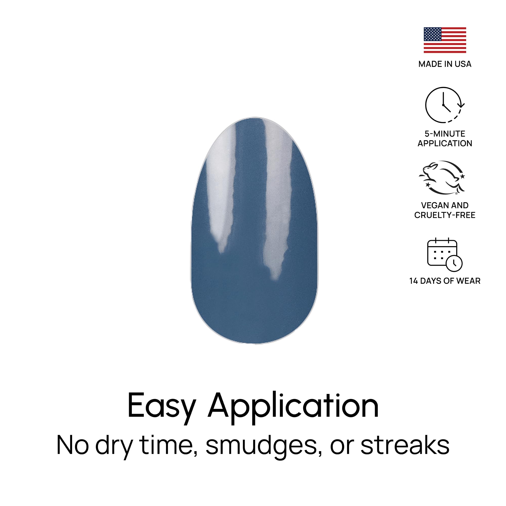 Color Street nail strips easy peel and apply instructions