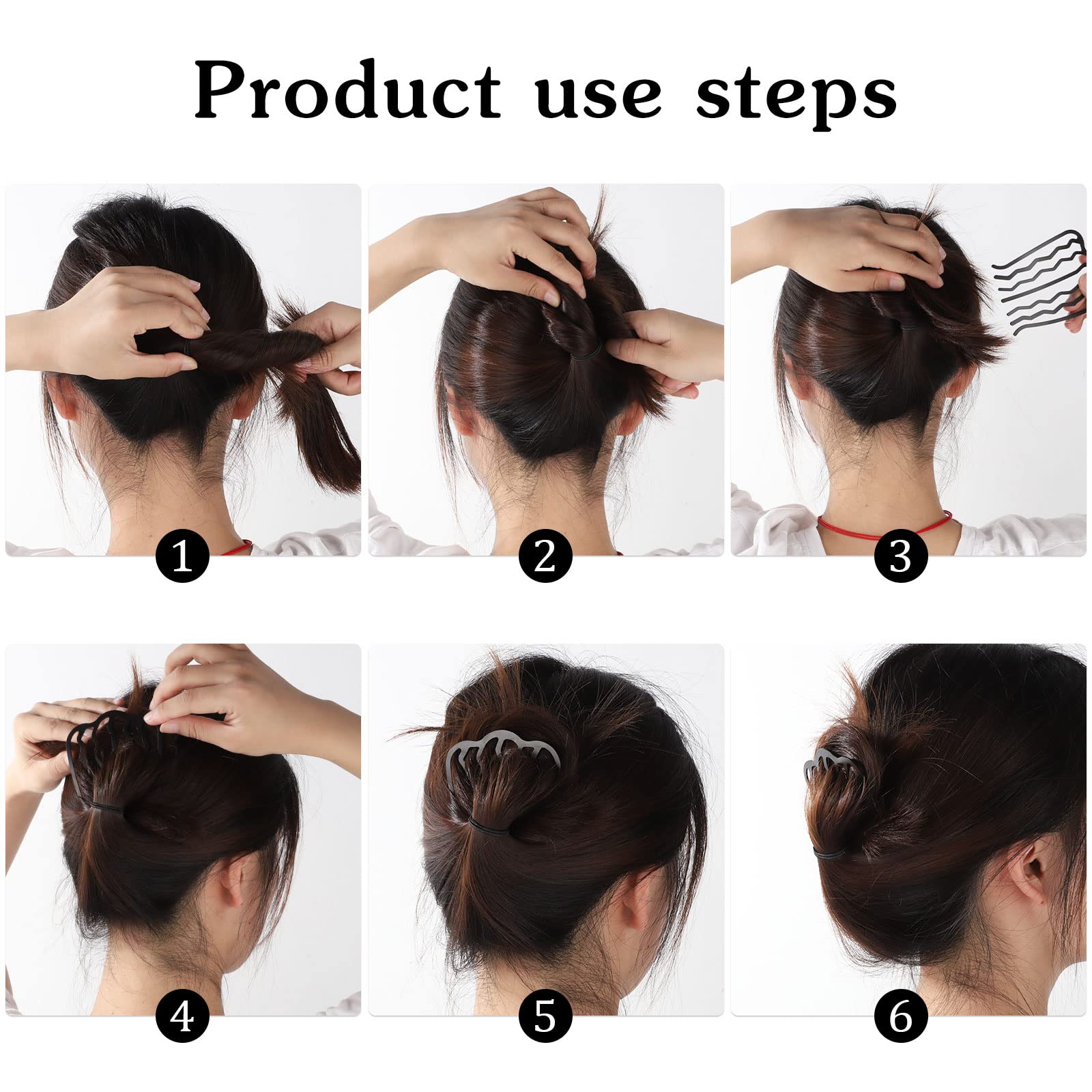 Besarme premium hair styling combs showing the smooth black coating and high-quality alloy material.