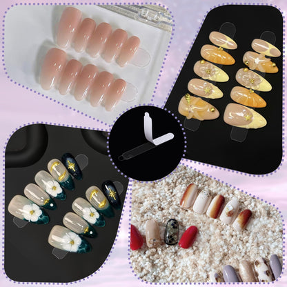 BNF premium imported nail tip fixation tools for organizing custom fake nail designs.