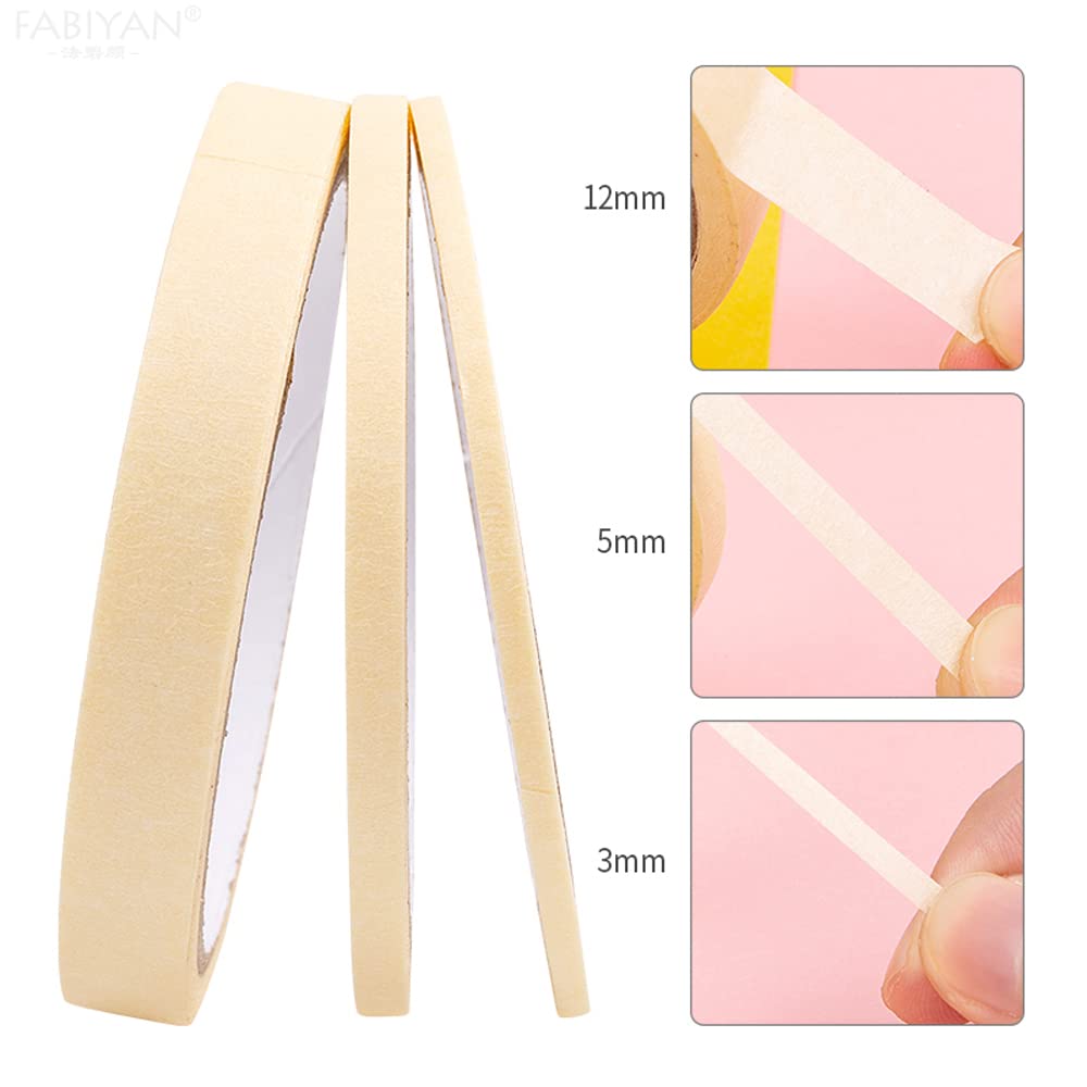 Close up of adhesive nail art design strips
