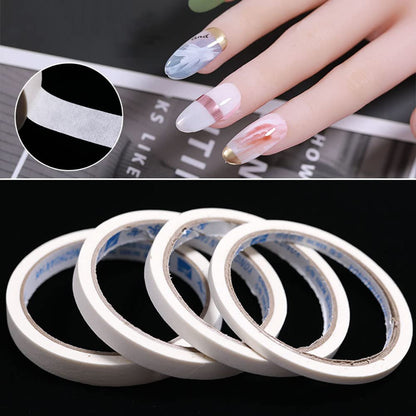 Manicure tool for geometric nail art designs