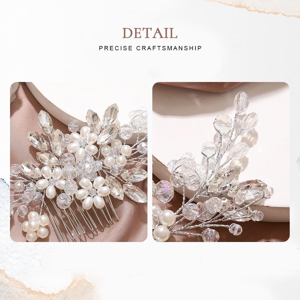 Jakawin hair comb HC034 elegant bridal jewelry for women