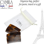 Side profile view of French hair side comb