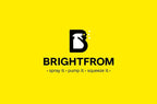 Authentic USA imported BRIGHTFROM white twist top squeeze bottles packaging view.