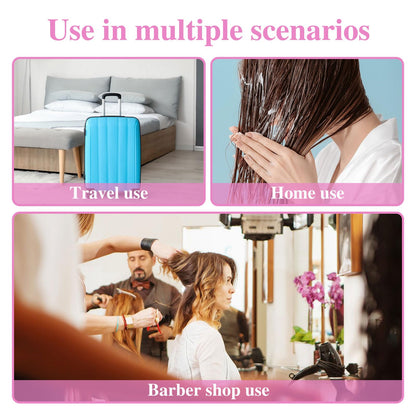 PAEFIU hair coloring brush bottle being washed under running water for reuse