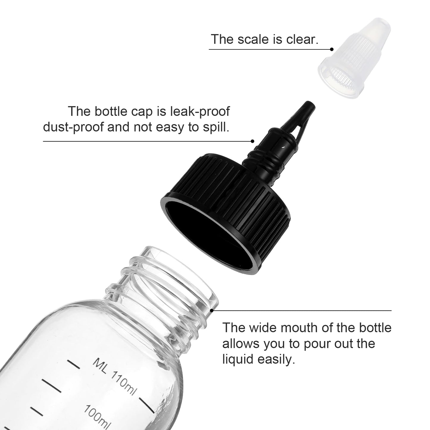 SynHHergyx squeeze applicator bottle showing the fine tip nozzle precision detail for targeted root oiling